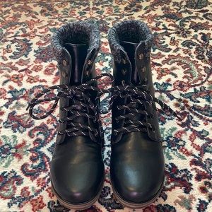 Women’s size 9 black combat boots